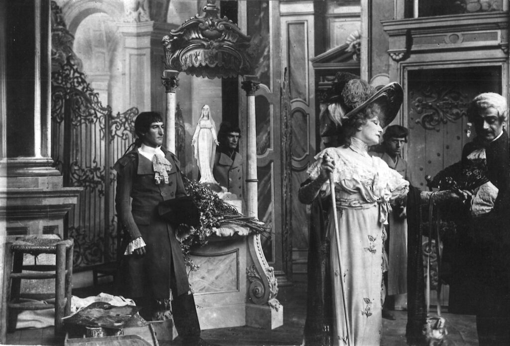 La Tosca (Charles Le Bargy, 1909) © Collection Fondation Pathé - Descubre Magazine