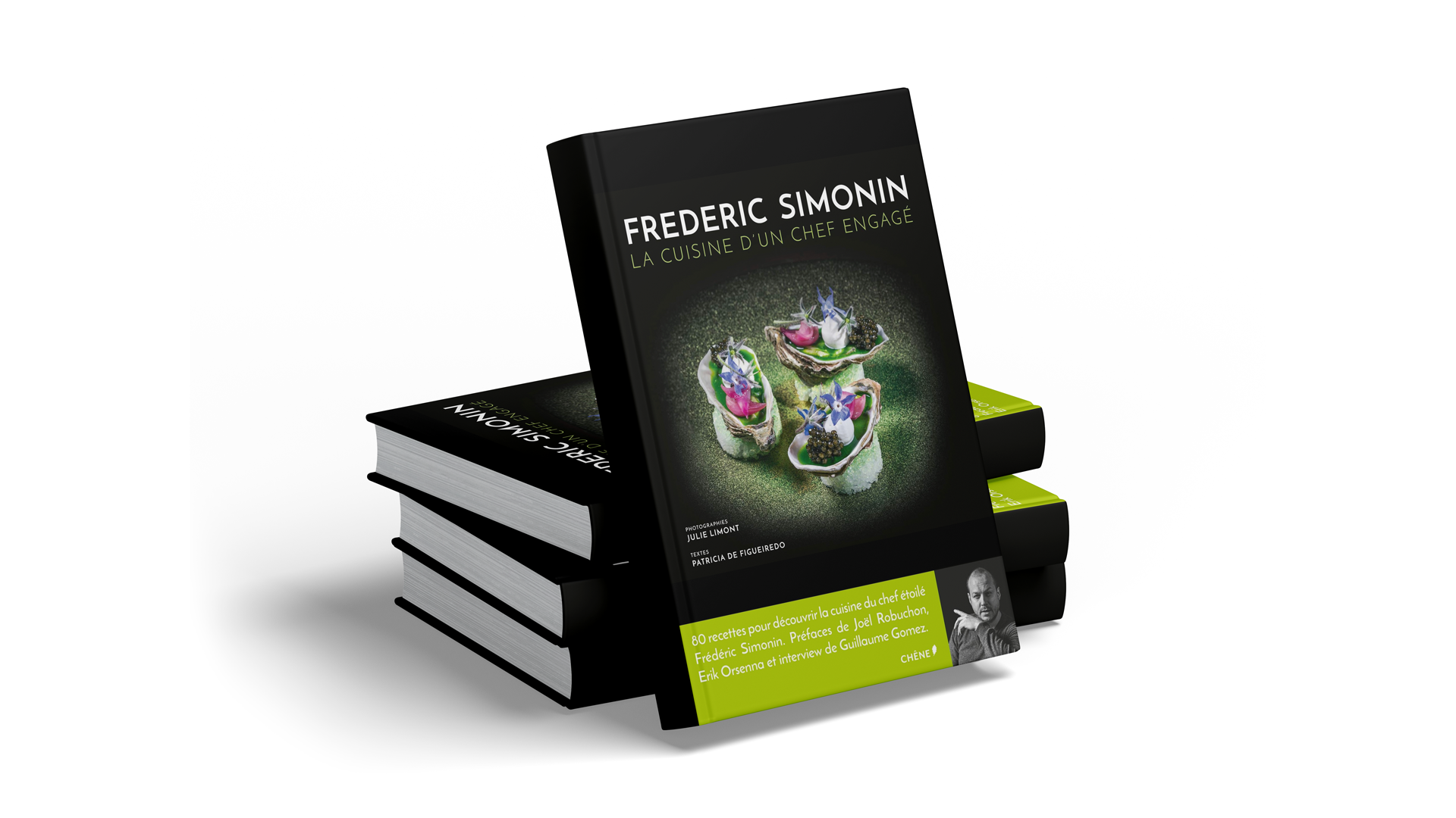 Libro Frédéric Simonin Chef Estrella Michelín - París